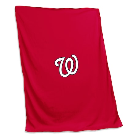 Logo Brands Washington Nat'ls Sweatshirt Blanket 518-74